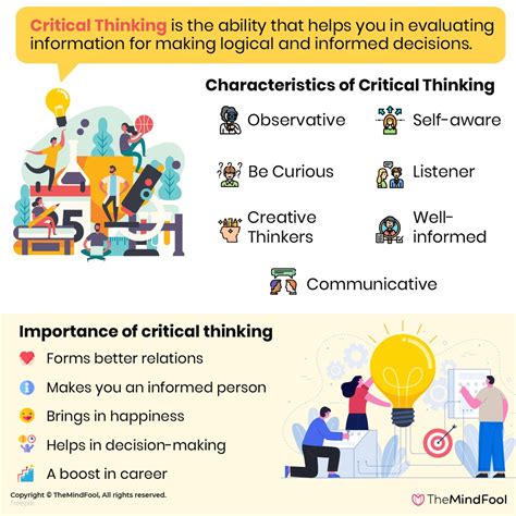 Characteristics Of Critical Thinking