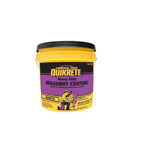 Quikrete 20 lb. White Masonry Concrete Block and Stucco Coating-240120