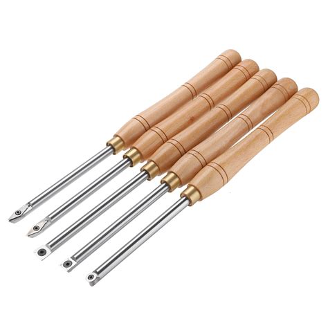 Have used on aluminum, brass, cast iron and unknown scrap steel with great results and tool life. Drillpro Wood Turning Tool Carbide Insert Cutter with Wood ...