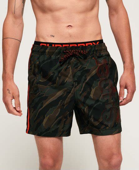 Superdry Short De Bain State Volley Homme Maillots De Bain