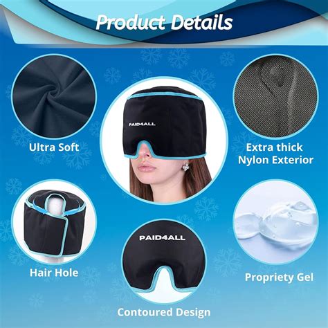 Buy Paid4all Headache And Migraine Relief Cap Migraine Relief Products Wearable Headache