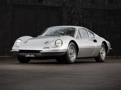 According to ferrari experts, just 153 were built before the advent of the 246 gt in 1969. RM Sotheby's - 1968 Ferrari Dino 206 GT by Scaglietti | Paris 2017