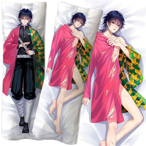 Dakimakura Giyu Tomioka Demon Slayer Kimetsu No Yaiba Body Pillow Case