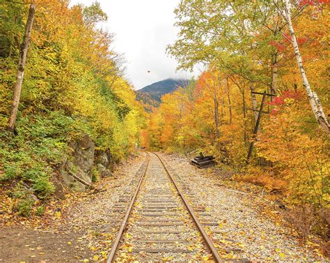 Autumn On Crawford Notch Railway Photograph By Dan Sproul