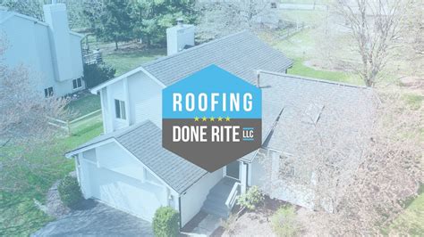 roofing done rite roof maxx treatment with roof tune up youtube