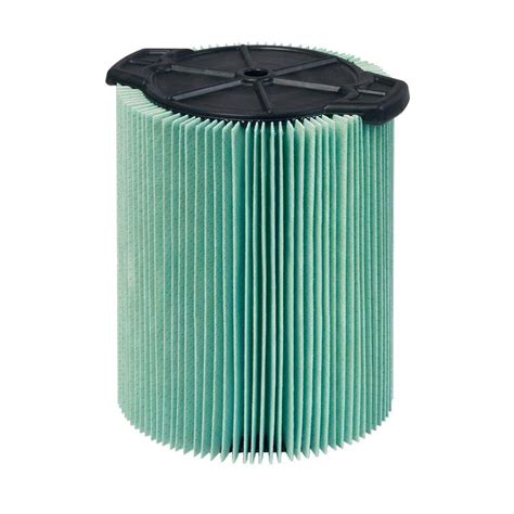 Each one is suitable for installing a hepa air purifier and will trap dust, allergens and other particles. RIDGID 5-Layer Allergen Pleated Paper Filter for 5.0+ gal ...