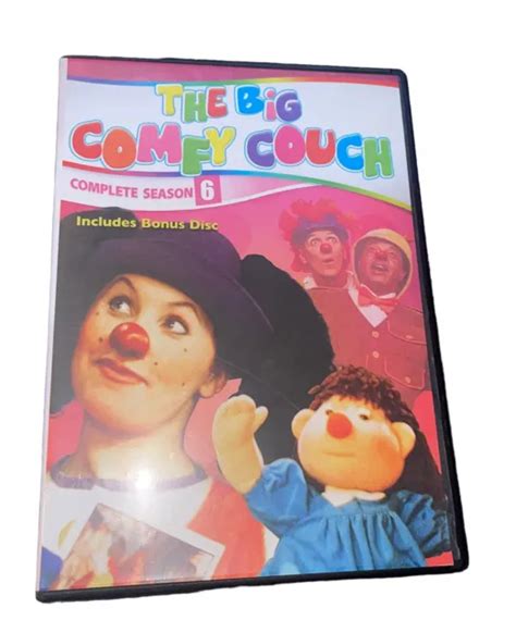 The Big Comfy Couch Complete Season 6 Dvd Loonette The Clown Molly Alyson Court 3507 Picclick