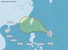 小犬颱風最快明轉中颱 路徑持續北修不排除直接登陸 - 臺北市 - 自由時報電子報