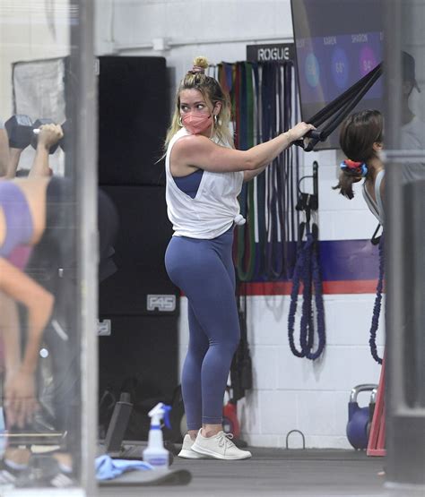 Hilary Duff Gets In An Intense Workout Session At A Gym In La 35
