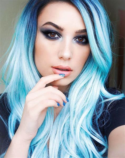 Check Out These 30 Edgy Hair Color Ideas And Their Makeup Looks Get Inspired And Try Them Read