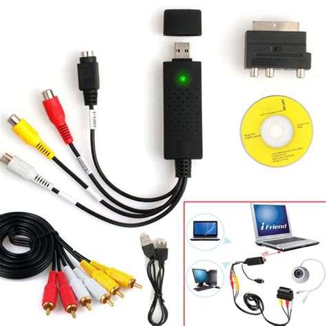 Usb Video Capture Card August Vgb S Video Composite To Usb Ca Idaffodil Linux Video