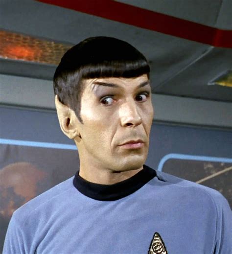 Spock Eyebrow Blank Template Imgflip