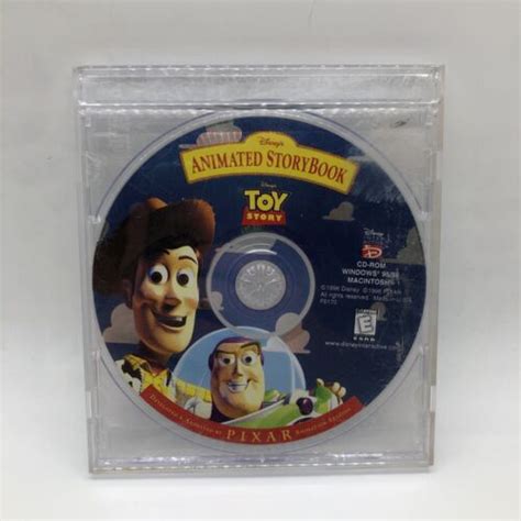 Disney S Toy Story Animated Storybook Windows Mac 1996 Pixar Cd Rom Pc Game Ebay