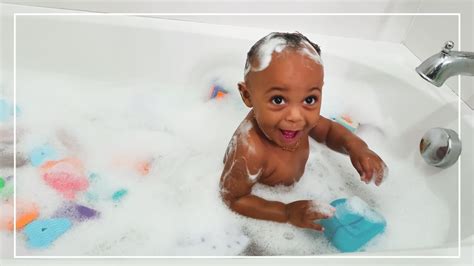 One Year Old Bath Time Routine Toddler Bath Time Single Mom Sahm