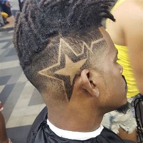 To help with your decision, we've the mid fade is sported by many men these days, so to standout, add a design shaved into. 50 Creative Star Designs Haircuts to Shoot for ...