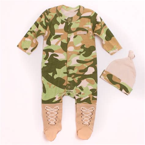 Big Dreamzzz Camo Baby Layette Set Camo Baby Clothes Baby Layette