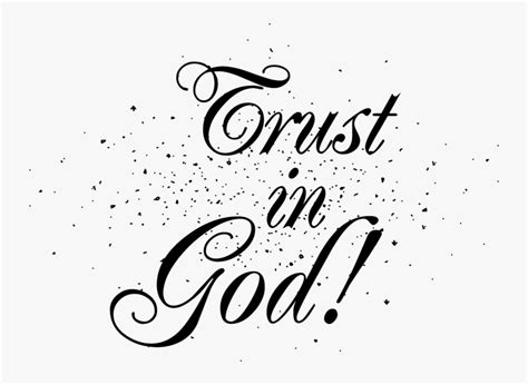 Trust In God Free Transparent Clipart Clipartkey