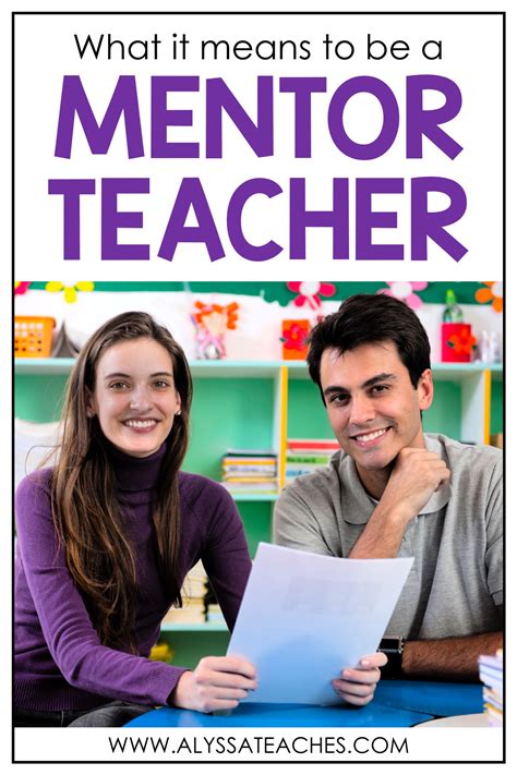 what is a mentor teacher alyssa teaches