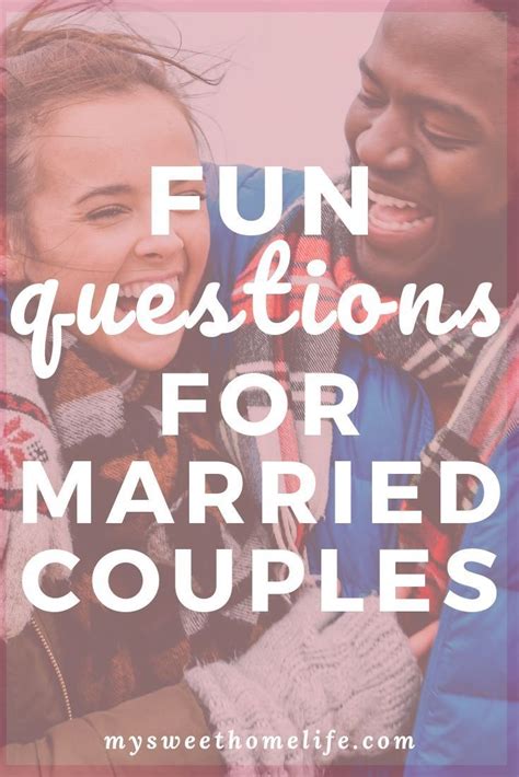 Importance of date night for married couples. Fun questions for married couples | Questions for married ...