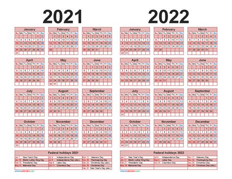 A printable calendar for every month of the year 2021 is available on the site. Free 2021 2022 Calendar Printable with Holidays - Free Printable 2020 Monthly Calendar with Holidays