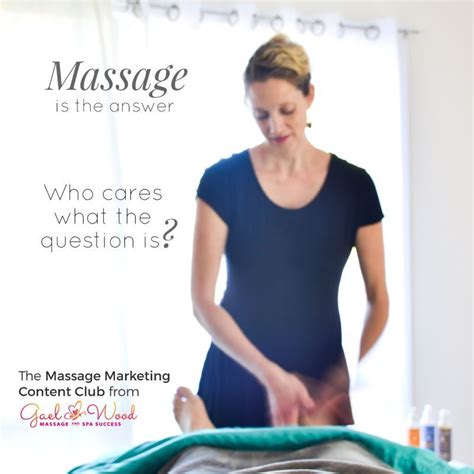 Free Massage Marketing Content Samples Massage Marketing Marketing