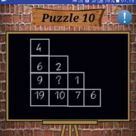 Math Puzzles Game Level 10 Answer With Solution Puzzle Game Master