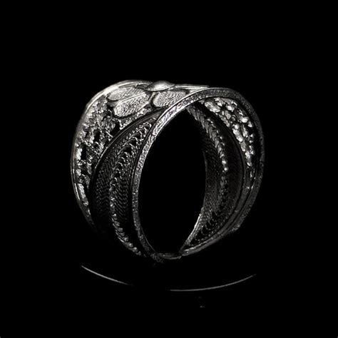Handmade Ring Stellar Lefkara Silver Jewellery