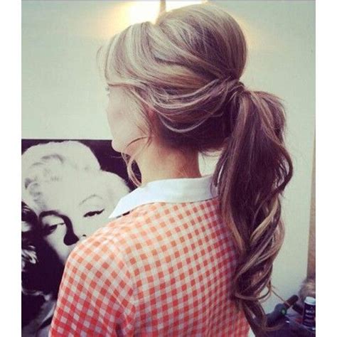 1950 Ponytail Now Ponytail Hairstyles Side Ponytail Hairstyles Hair
