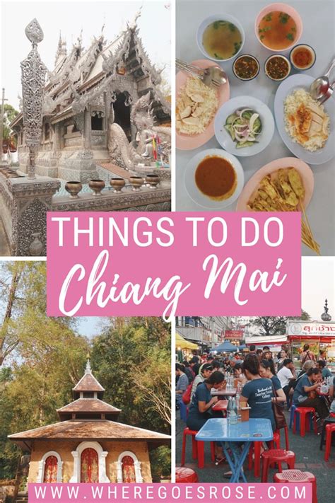 12 Fun And Unique Things To Do In Chiang Mai Where Goes Rose Chiang Mai Chaing Mai