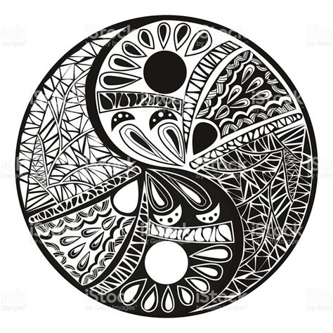 Maybe you would like to learn more about one of these? Yin Yang tatuaje para símbolo de diseño ilustración ...