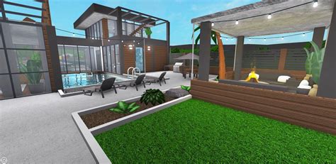 Modern Landscaping California 80 Cool Backyard Ideas In Bloxburg