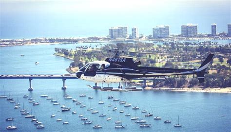 Private Helicopter Tour San Diego Top Gun Flight 45 Minutes