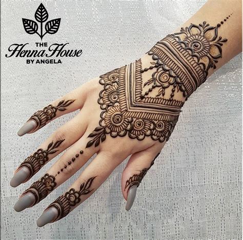20 finger henna designs pinterest