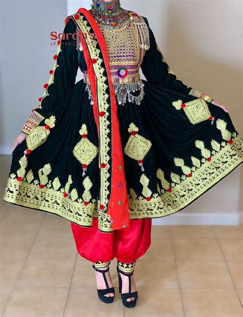 Velvet Charma Dozi Dress Afghan Clothes Afghan Dresses Afghan Fashion