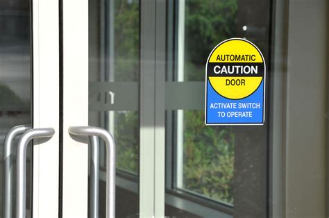 Glass Door Safety Signage Glass Door Ideas