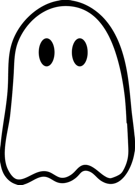 Ghost Svg Halloween Svg Simple Ghost Svg Seasonal Etsy