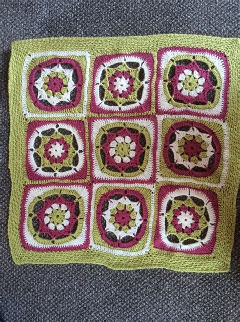 Wimbledon Picnic Blanket Cal Shawl Knitting Patterns Patchwork
