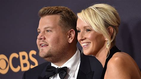 James Corden Attends 2017 Emmys With Pregnant Wife Julia Carey Hello