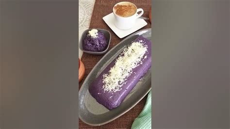 shorts recipe hack ube halaya filipino purple yam pudding no actual purple yam and butter😳