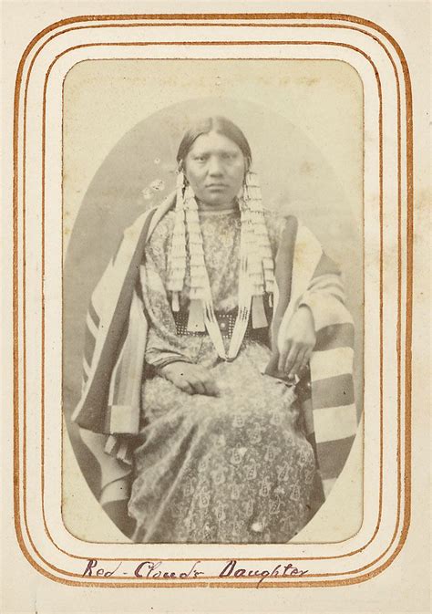 Red Clouds Daughter Old Photos Oglala Sioux Research Dakota