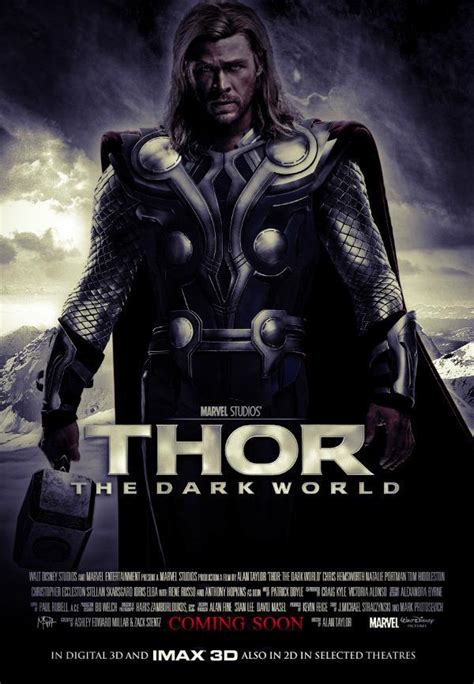 Thor The Dark World Posters And Trailer Description