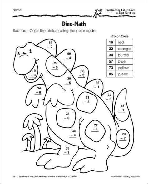 Math Addition Coloring Pages Coloring Home