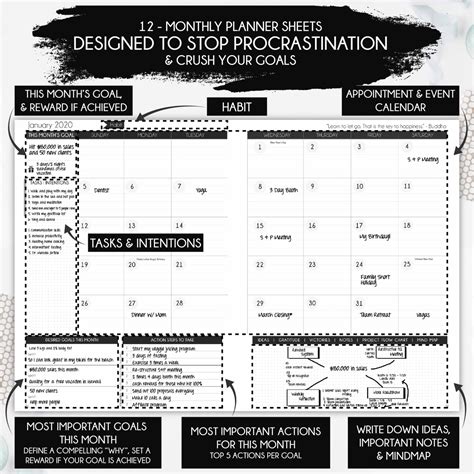 Undated Harmony Planner A5 Size Freedom Mastery