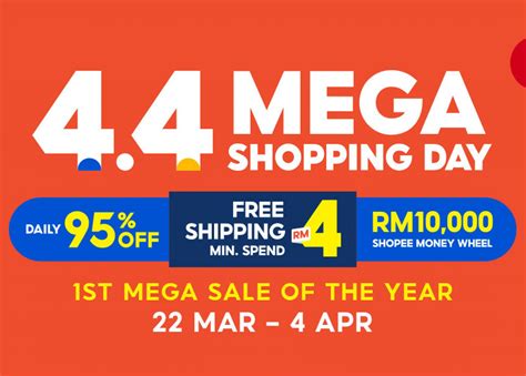 Shopee 44 Mega Shopping Sale April 2024 Mypromomy