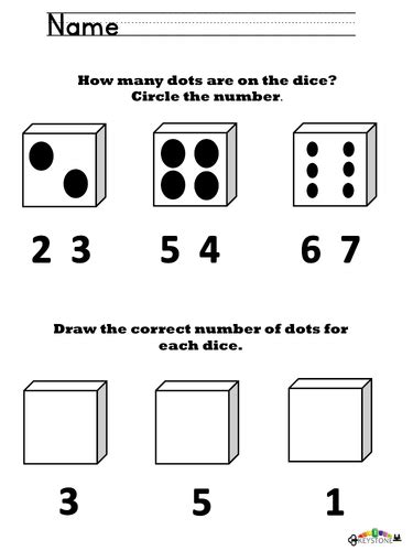 Counting With Dice Teaching Resources