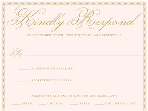 The card may be as simple as writing your name and checking off a plus one and dining choices, or it may include a bit more space for a thoughtful note. Do I Include a Reply Card if I'm Having Guests RSVP online?