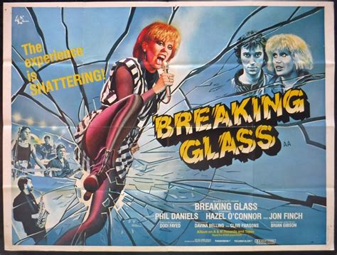 Hazel O Connor Breaking Glass Cinema Punk Poster Poster