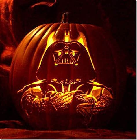 Star Wars Pumpkin Carvings Darth Vader Creative Ads And More