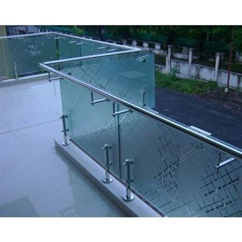 Balcony Aluminium Glass Railing At Best Price In New Delhi Bharat