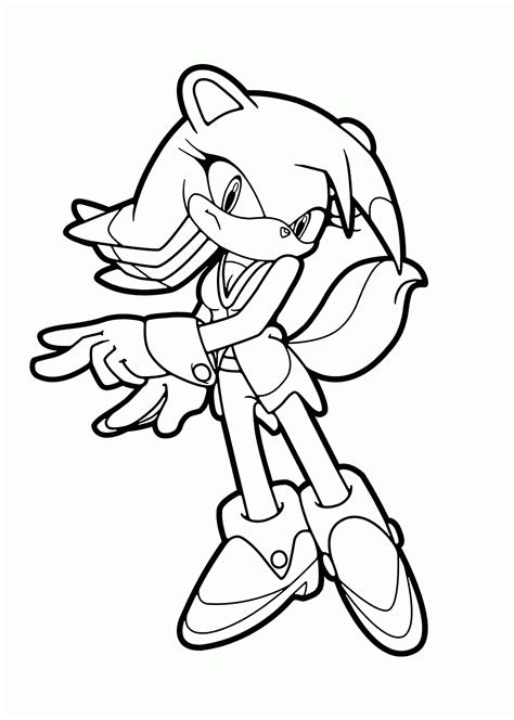 This cute and charming sonic is racing. 12 Free Printable Sonic The Hedgehog Coloring Pages - 1NZA